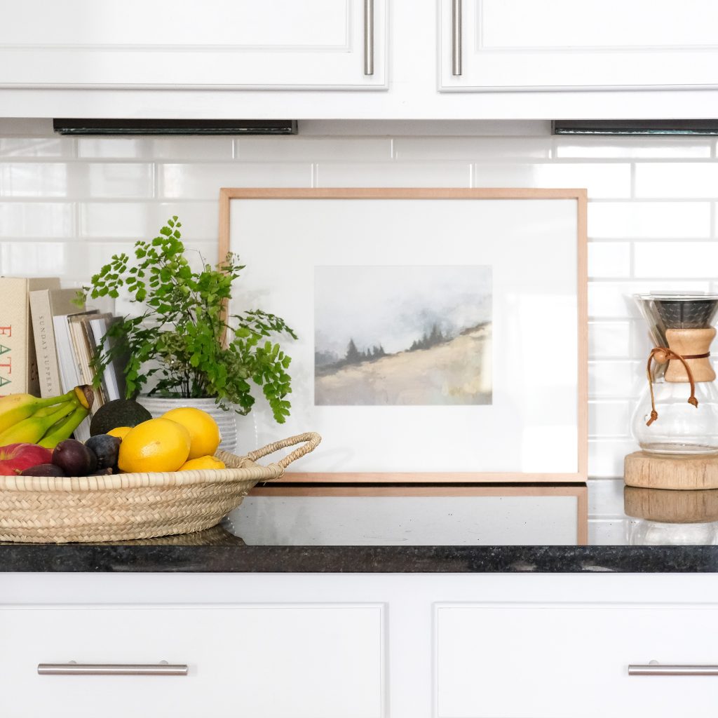 Kitchen vignette with reduced-waste items that are affordable, stylish and sustainable. Here are 10 easy swaps to get you started on reducing waste in your home.